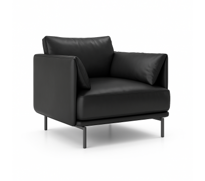 Диван одноместный KANO Desun (SDD80.1T) Black