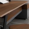 Стол руководителя KANO Quzzi (MQZ80L.20) Brown (CY07)