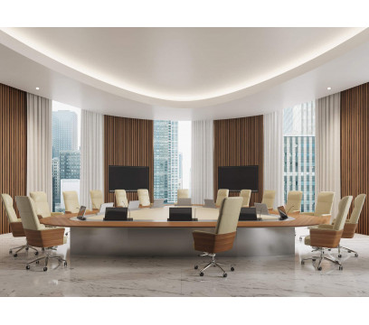 Офисное кресло Bos Barcelona Palma HB Brown