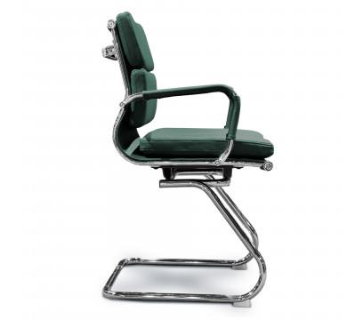 Кресло для посетителей ERGO Nova Soft CF Green
