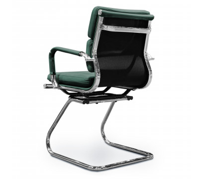 Кресло для посетителей ERGO Nova Soft CF Green