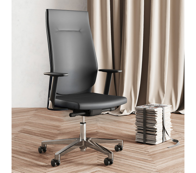 Офисное кресло LAS Galassia HB Black