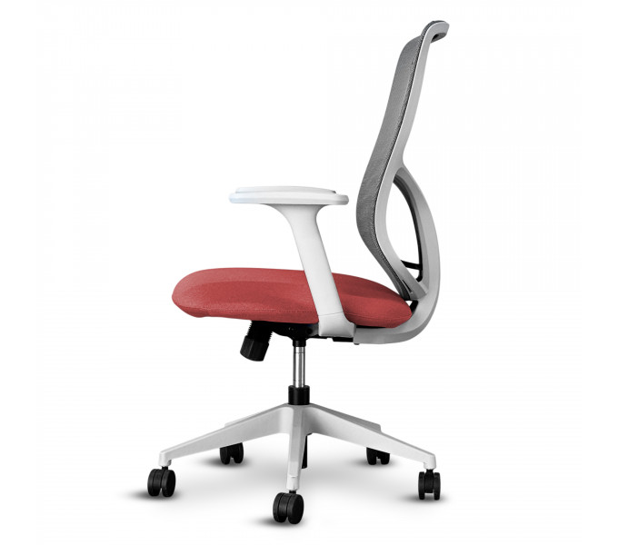 Офисное кресло KANO Y2 MB (EY265.SW) Gray + Red Seat