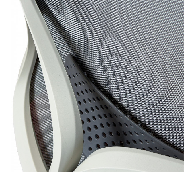 Офисное кресло KANO Y2 MB (EY265.SW) Gray + Red Seat