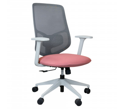 Офисное кресло KANO Y2 MB (EY265.SW) Gray + Red Seat