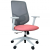 Офисное кресло KANO Y2 MB (EY265.SW) Gray + Red Seat