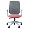 Офисное кресло KANO Y2 MB (EY265.SW) Gray + Red Seat