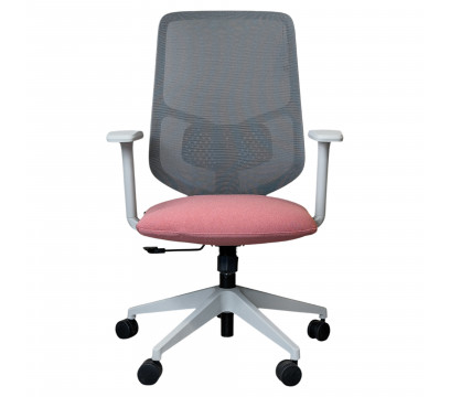 Офисное кресло KANO Y2 MB (EY265.SW) Gray + Red Seat