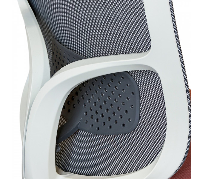 Офисное кресло KANO Y2 MB (EY265.SW) Gray + Red Seat