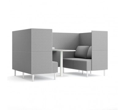 Диван для совещаний KANO (SLX12.4B) Gray (B-MB06)