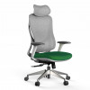 Офисное кресло KANO Yudon HB (EYD81.SW) Gray+Green (W-DB02+BP-MP06)