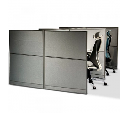 Офисный стол четырехместный ERGO Norris 10 Gray