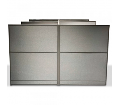 Офисный стол четырехместный ERGO Norris 10 Gray