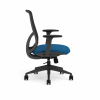 Офисное кресло KANO Y2 MB (EY262.SW) Black + Blue Seat