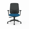 Офисное кресло KANO Y2 MB (EY262.SW) Black + Blue Seat