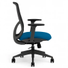 Офисное кресло KANO Y2 MB (EY262.SW) Black + Dark Blue Seat (W-DB 01&BP-MP08)