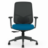 Офисное кресло KANO Y2 MB (EY262.SW) Black + Dark Blue Seat (W-DB 01&BP-MP08)