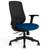 Офисное кресло KANO Y2 MB (EY262.SW) Black + Dark Blue Seat (W-DB 01&BP-MP08)