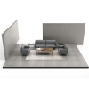 Диван одноместный KANO (SBR60.1T) Gray (S13-005)
