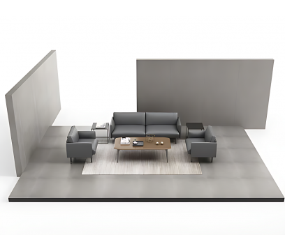 Диван одноместный KANO (SBR60.1T) Gray (S13-005)