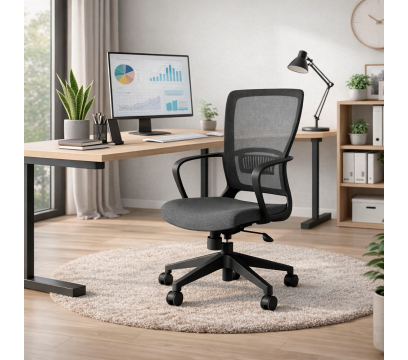 Офисное кресло KANO Simon (ESM60.TW) Black (W-SD05 & B-MA06)