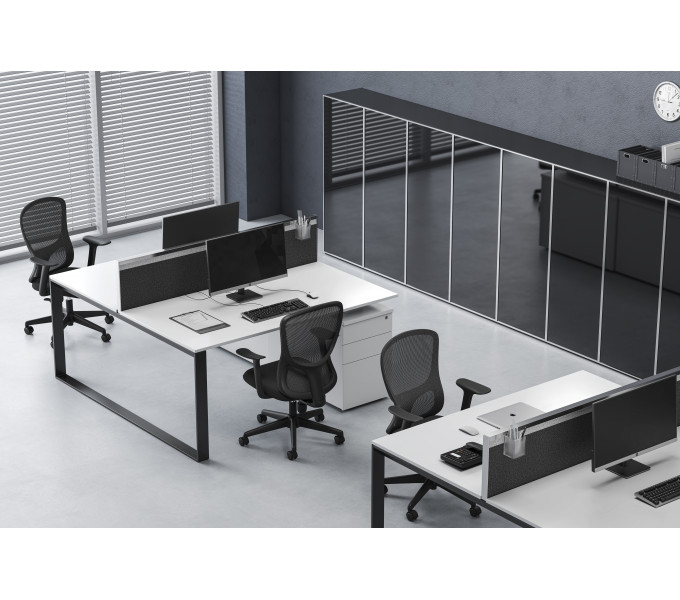 Офисное кресло ERGO Greco LB Black