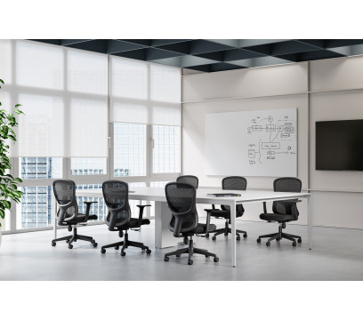 Офисное кресло ERGO Alien LB Black