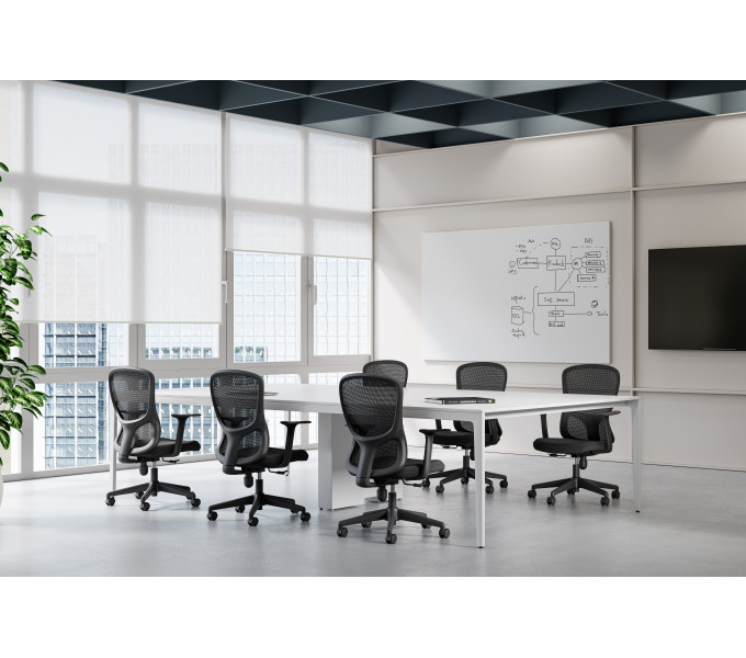 Офисное кресло ERGO Greco LB Black