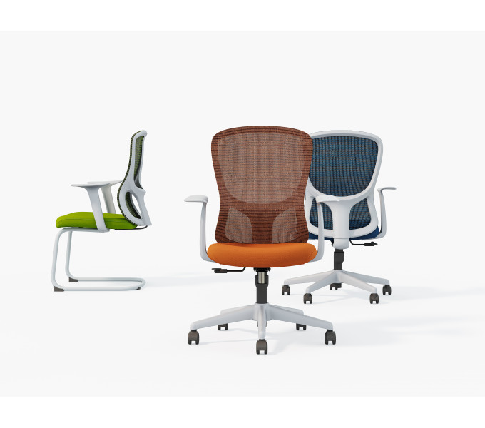 Офисное кресло ERGO Greco LB Gray