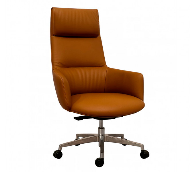 Офисное кресло ERGO Moretti HB Brown