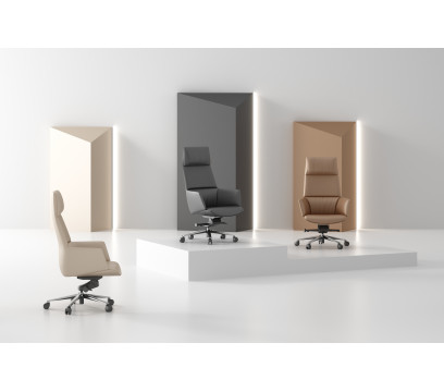 Офисное кресло ERGO Moretti HB Black