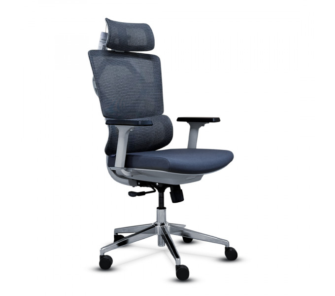Офисное кресло ERGO Dellucci HB Gray