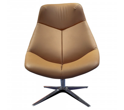 Кресло для посетителей ERGO Palermo CF Brown