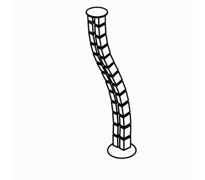 Короб для проводов KANO (FGN14.07) White