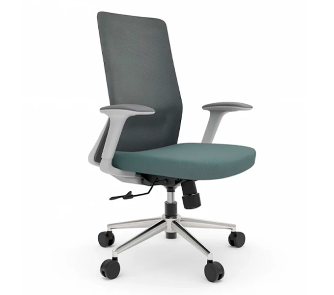 Кресло для персонала KANO (EJX61.SW) Gray (W-SD01&B-MA03)