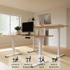 Каркас для стола с электроприводом FlexiSpot E7 Pro White
