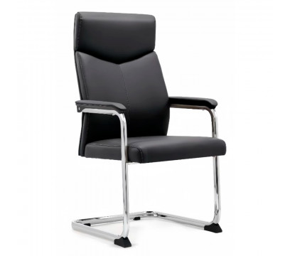 Кресло для посетителей ERGO Vance CF Black