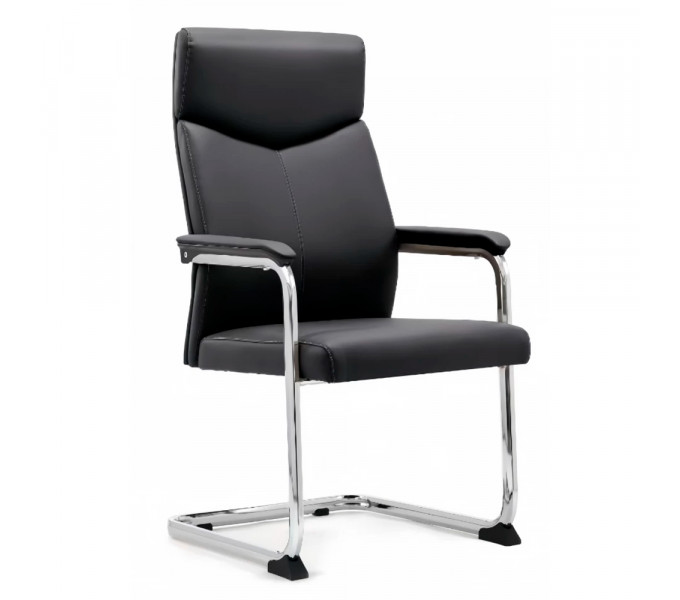 Кресло для посетителей ERGO Vance CF Black
