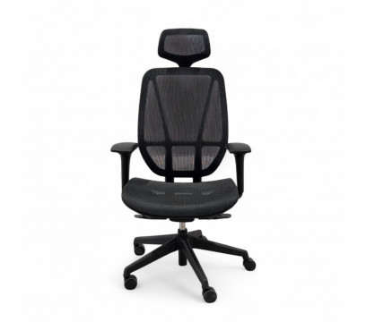 Офисное кресло ERGO Rowe HB Black