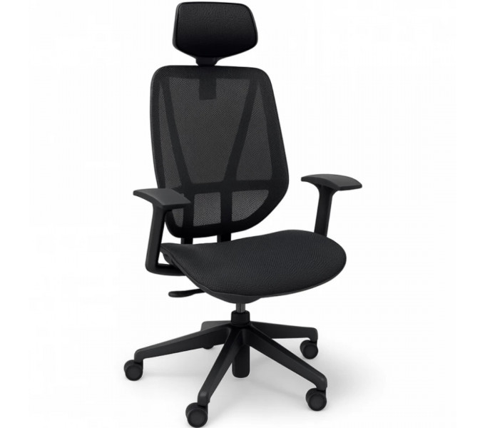Офисное кресло ERGO Rowe HB Black