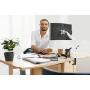 Настольный кронштейн для мониторов FlexiSpot MA8 White