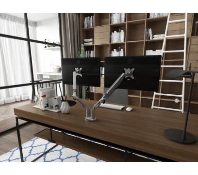 Настольный кронштейн для мониторов FlexiSpot MA8D Black