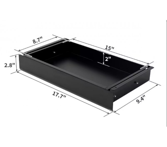 Короб для проводов вертикальный FlexiSpot S07 Black