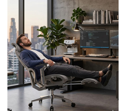 Офисное кресло ERGO Air Ultra HB Grey