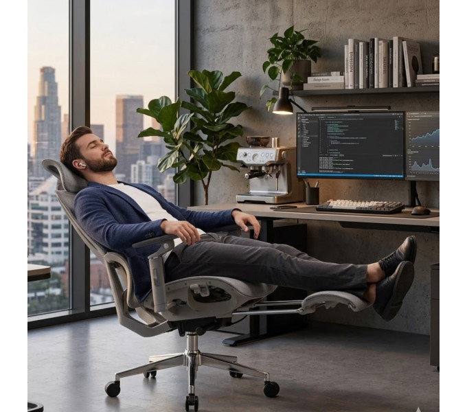 Офисное кресло ERGO Air Ultra HB (Grey)