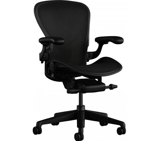 Офисное кресло Herman Miller Aeron (Size B) MB Black