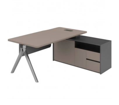Стол руководителя KANO Maddi (FMD80R.16) Gray (CF42)