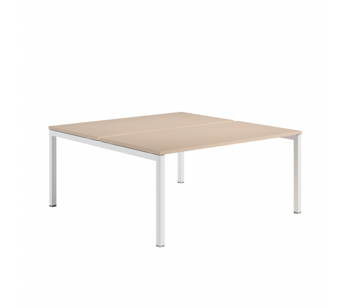 Бенч стол двухместный LAS OXI Brown (719 Oak)