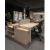 Бенч стол двухместный LAS OXI Brown (719 Oak)