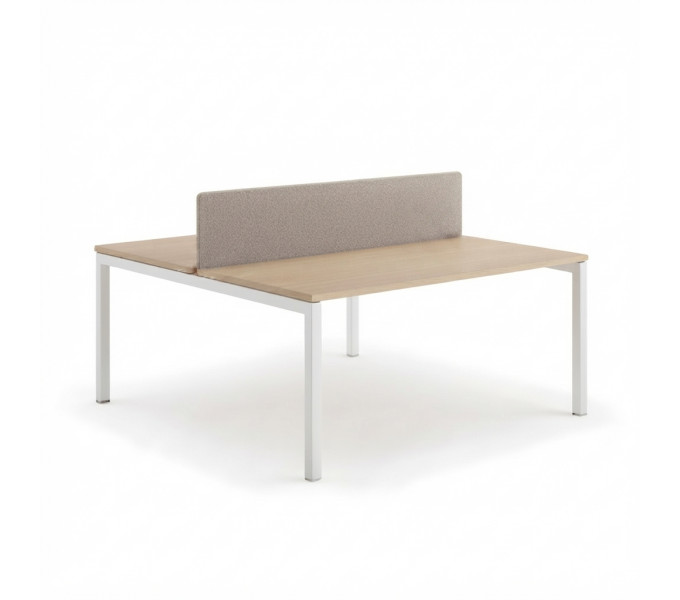Бенч стол двухместный LAS OXI Brown (719 Oak)